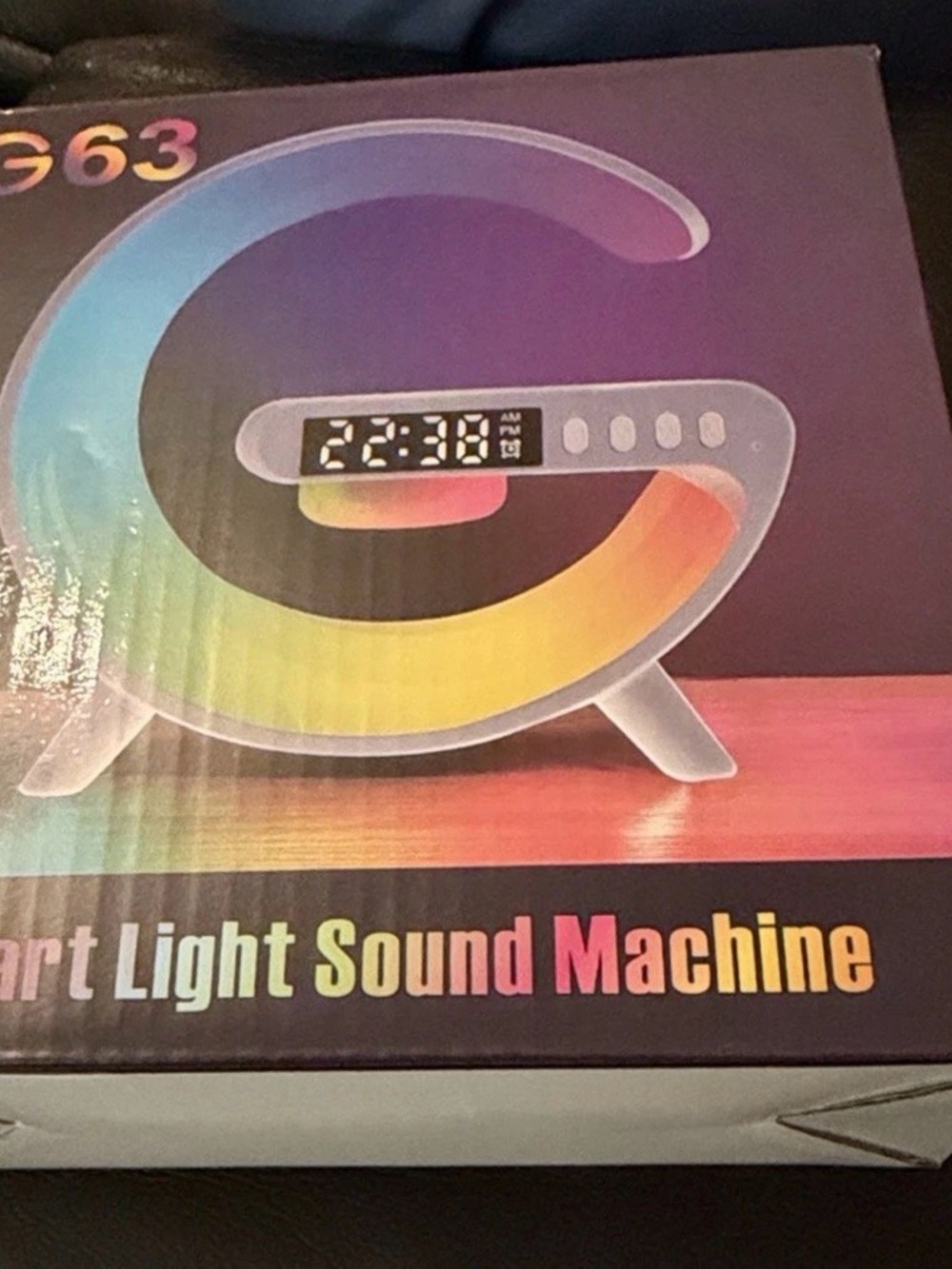 Smart Light Sound Machine - Colorful LED Clock